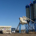 ready concrete mixing plant for building